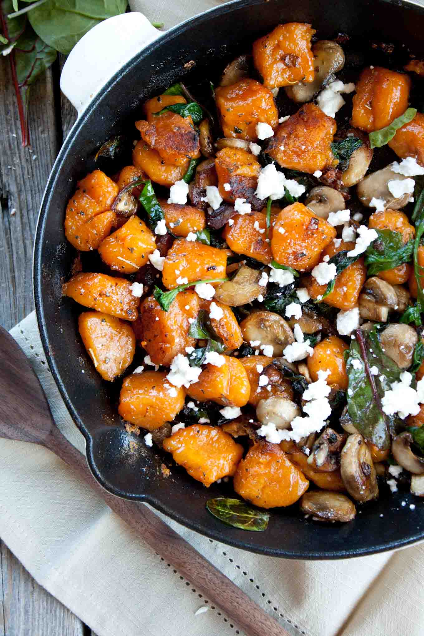 Brown Butter Sweet Potato Gnocchi - Simple Roots