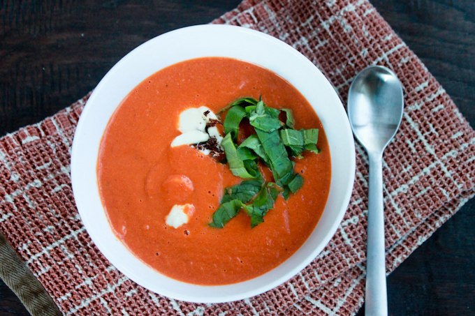 Creamy Tomato Soup | simplerootswellness.com