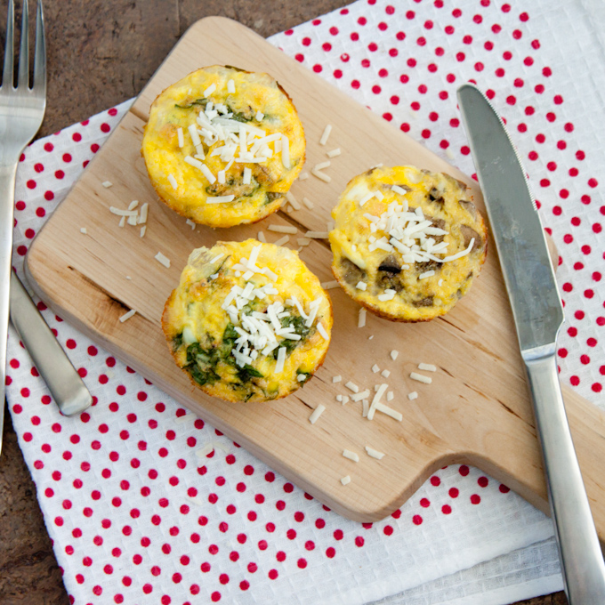 Personalized Frittata in Muffin Tin | simplerootswellness.com