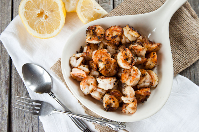 Garlic Buttered Shrimp | simplerootswellness.com