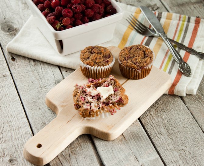 Raspberry Muffins | simplerootswellness.com