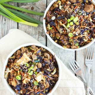 Egg Roll in a Bowl | simplerootswellness.com