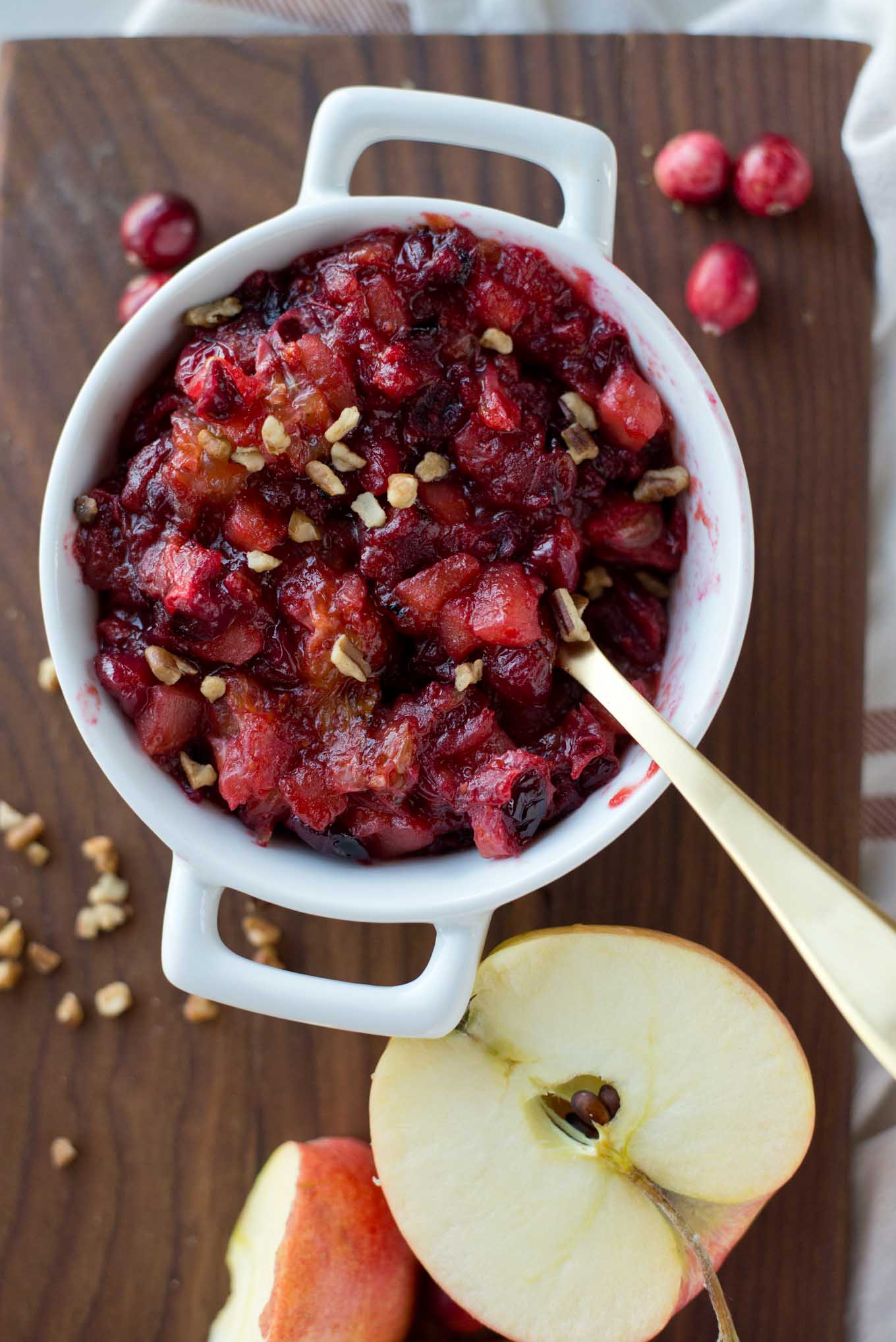 Delicious cranberry sauce, because cranberry sauce really can be delicious in under 20 minutes. 