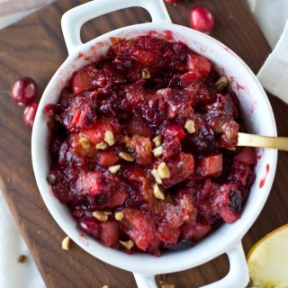 Delicious cranberry sauce, because cranberry sauce really can be delicious in under 20 minutes.