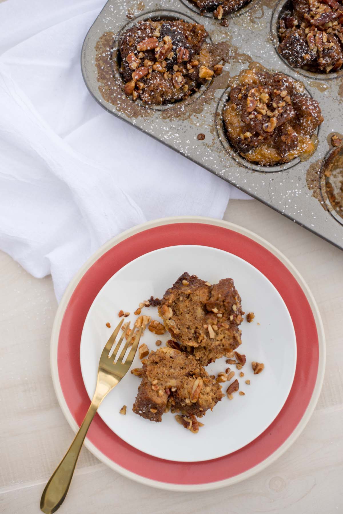 Change up breakfast with these quick, easy and on-the-go banana bread french toast cups