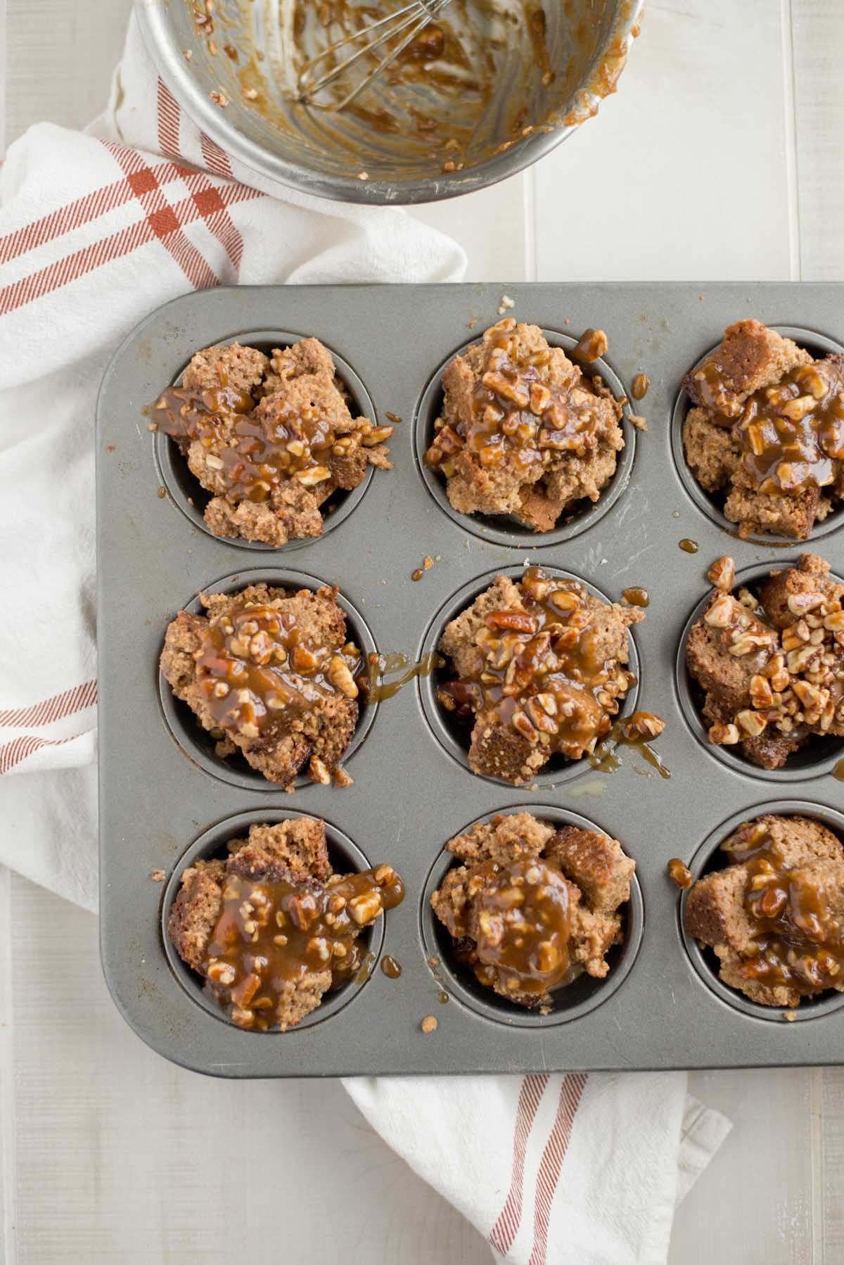 Change up breakfast with these quick, easy and on-the-go banana bread french toast cups