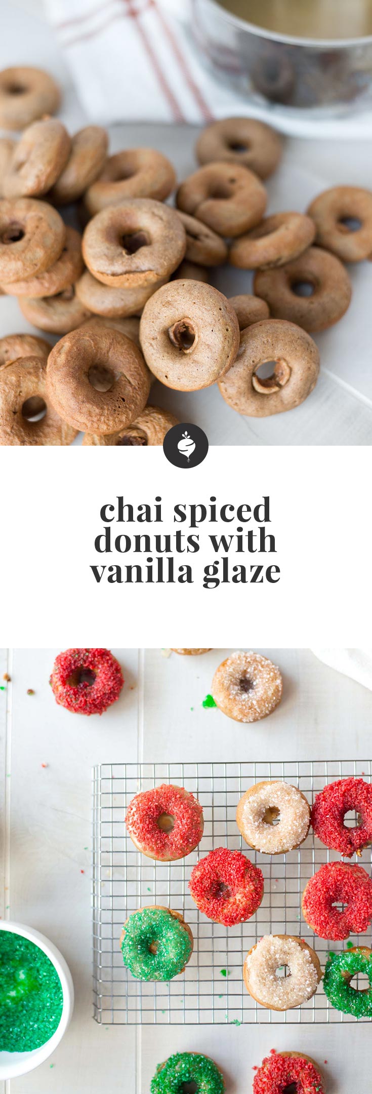 Quick, easy and delicious chai spiced paleo donuts made in less than 20 minutes.