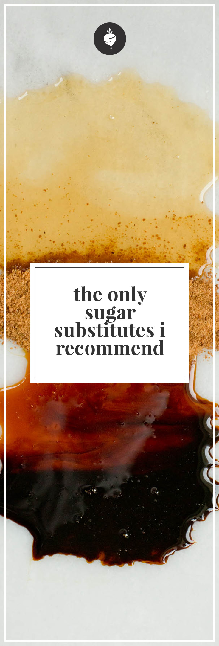 Download this FREE Healthy Sugar Guide to know what to substitute and how much to substitute in your recipes.