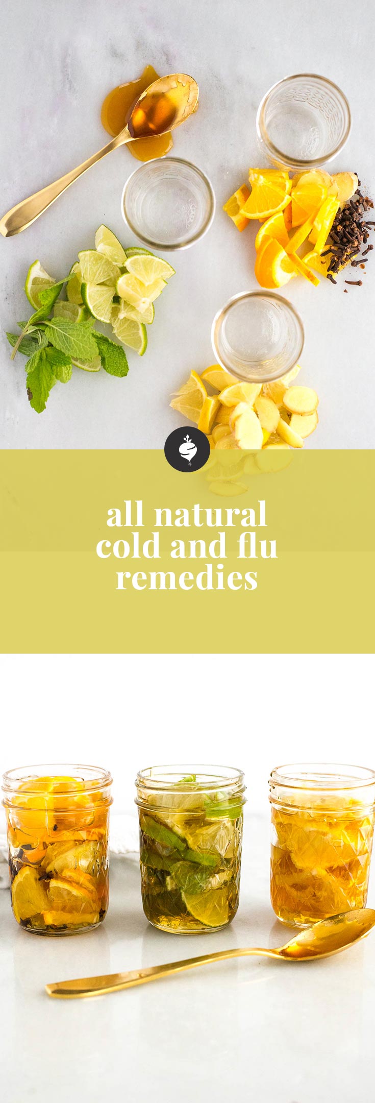 The only all natural cold and flu remedy you need and made from ingredients you have at home.