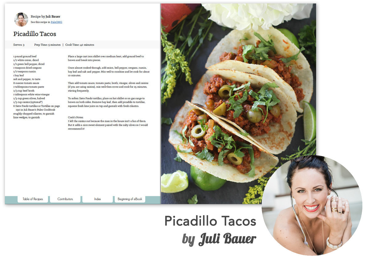 This recipe from Juli Bauer is exclusive to the Best of Paleo 2015 Cookbook.