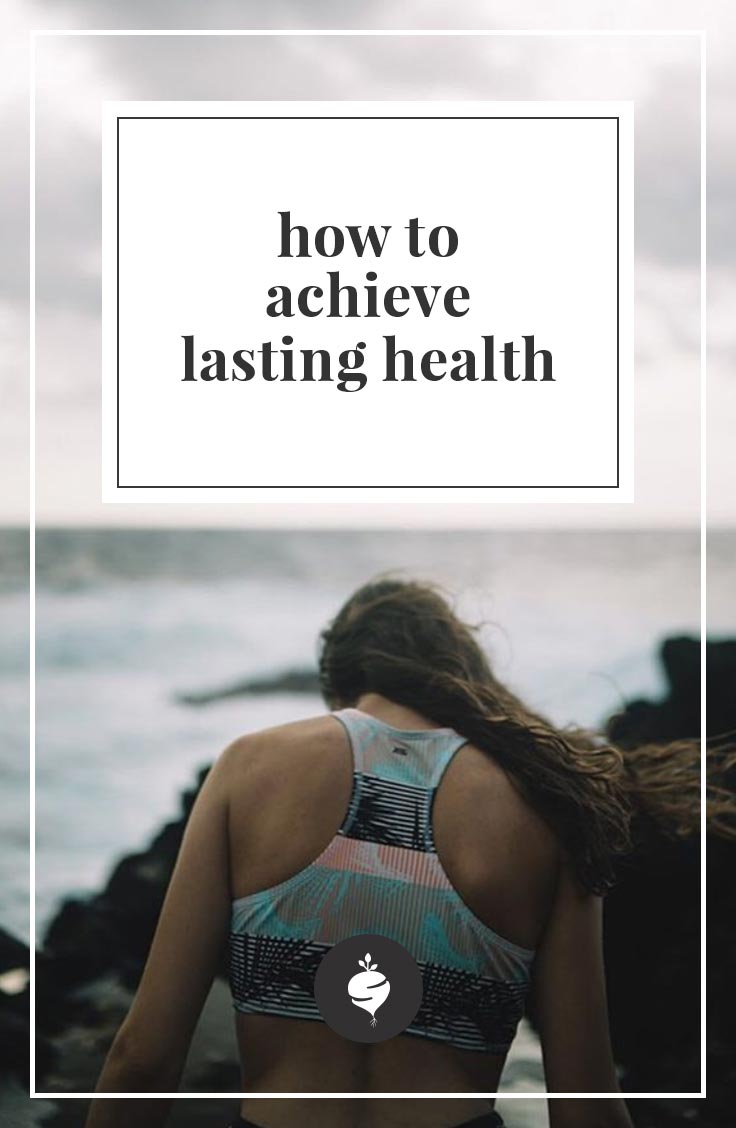 What if we were doing health all wrong. What if the key to lasting healthy was one simple thing. Find out here.