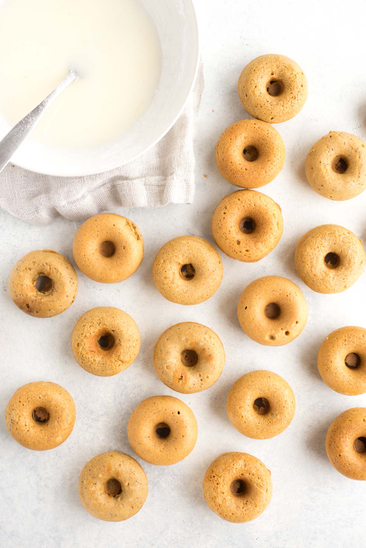These easy lemon old-fashioned gluten-free donuts are low carbohydrate, high protein and high in fiber. 