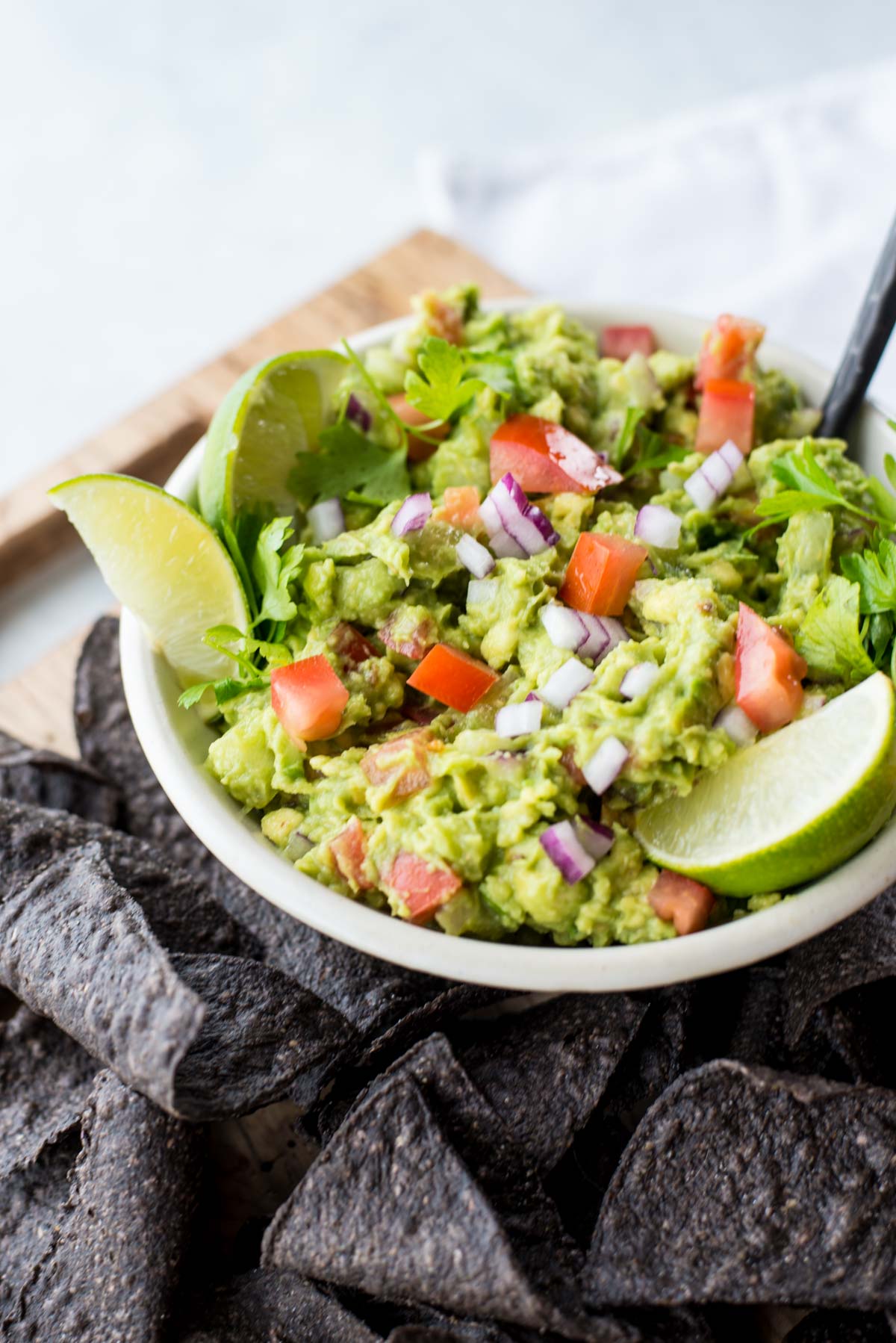 This 5 minute guacamole recipe is your answer to any meal. 