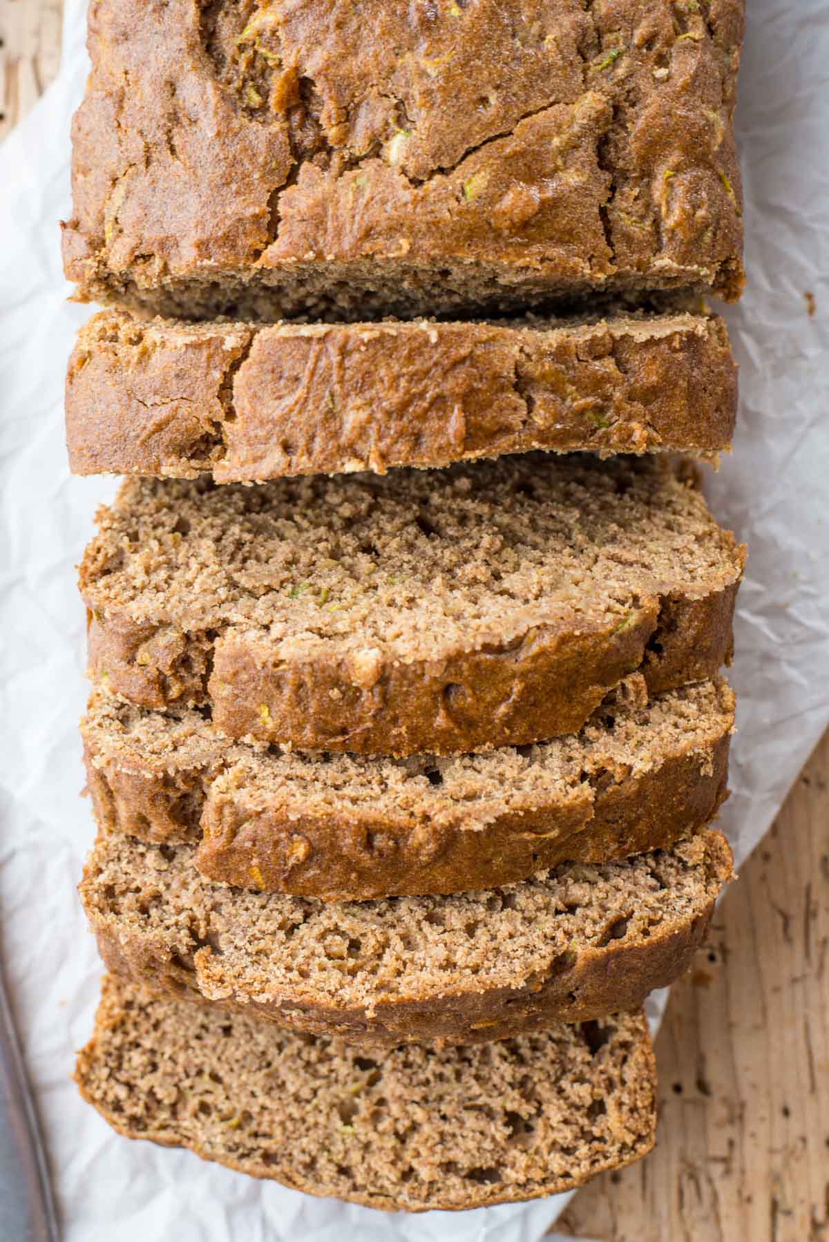 Try this high fiber, high protein spiced gluten-free zucchini bread with this easy recipe. 