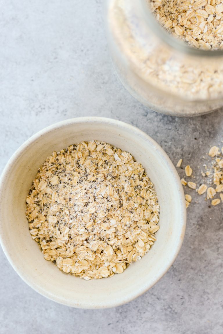 Healthy Protein Packed Instant Oatmeal Recipe 5-Ways - Simple Roots