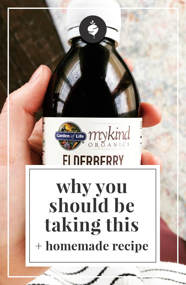 Why You Should Take Elderberry Syrup + Homemade Recipe | simplerootswellness.com #elderberry #immunebooster #immunity #coldandflu #prevention