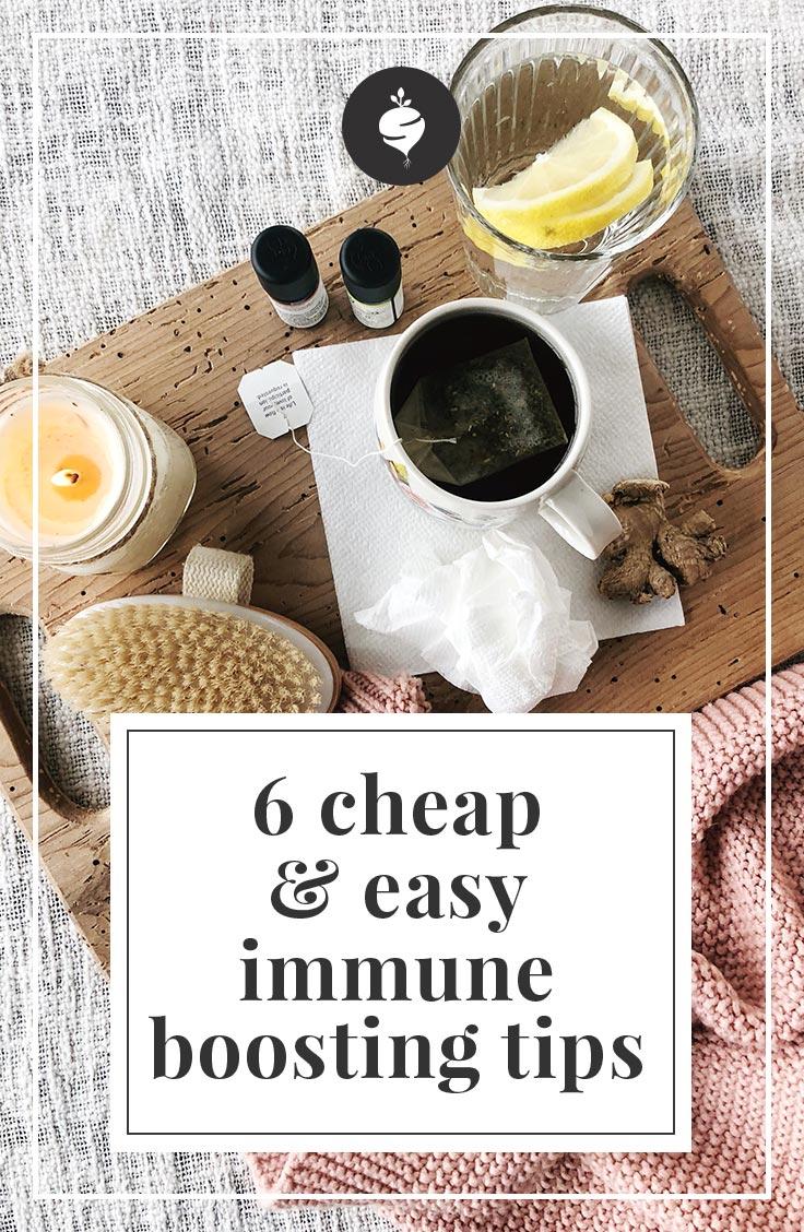 Six Cheap & Easy Immune Boosting Tips | simplerootswellness.com #podcast #immune #coldseason #prevention #health