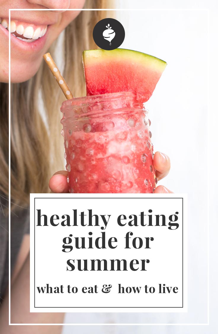 a seasonal guide for spring & summer: What to eat and how to live | simplerootswellness.com #seasonal #spring #summer #healthyliving #healthy #eating #guide #lifestyle