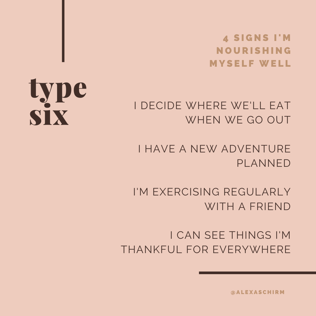 health tips for enneagram type six | simplerootswellness.com #podcast #eating #style #enneagram #type6 #health #healthy
